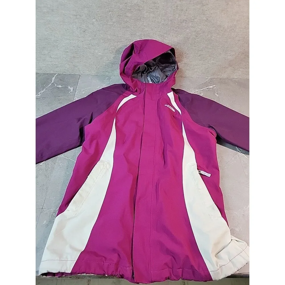 THE NORTH FACE Girls‎ Jacket Windbreaker Purple/Pink Size XL HYVENT DH730217